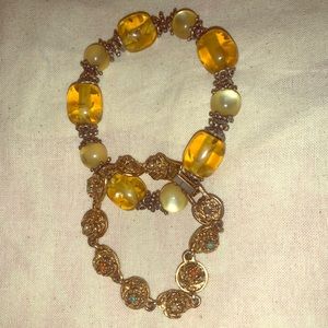 BOGO🔥🔥🔥set of 2 Vintage hand crafted bracelets